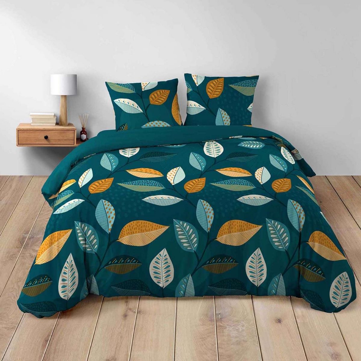 Douceur d'Intérieur Parure de lit ORMA - 100% coton - 220 x 240 cm