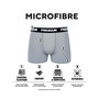 Voir la diapositive 2 : FREEGUN Lot de 4 boxers homme Signature Karl