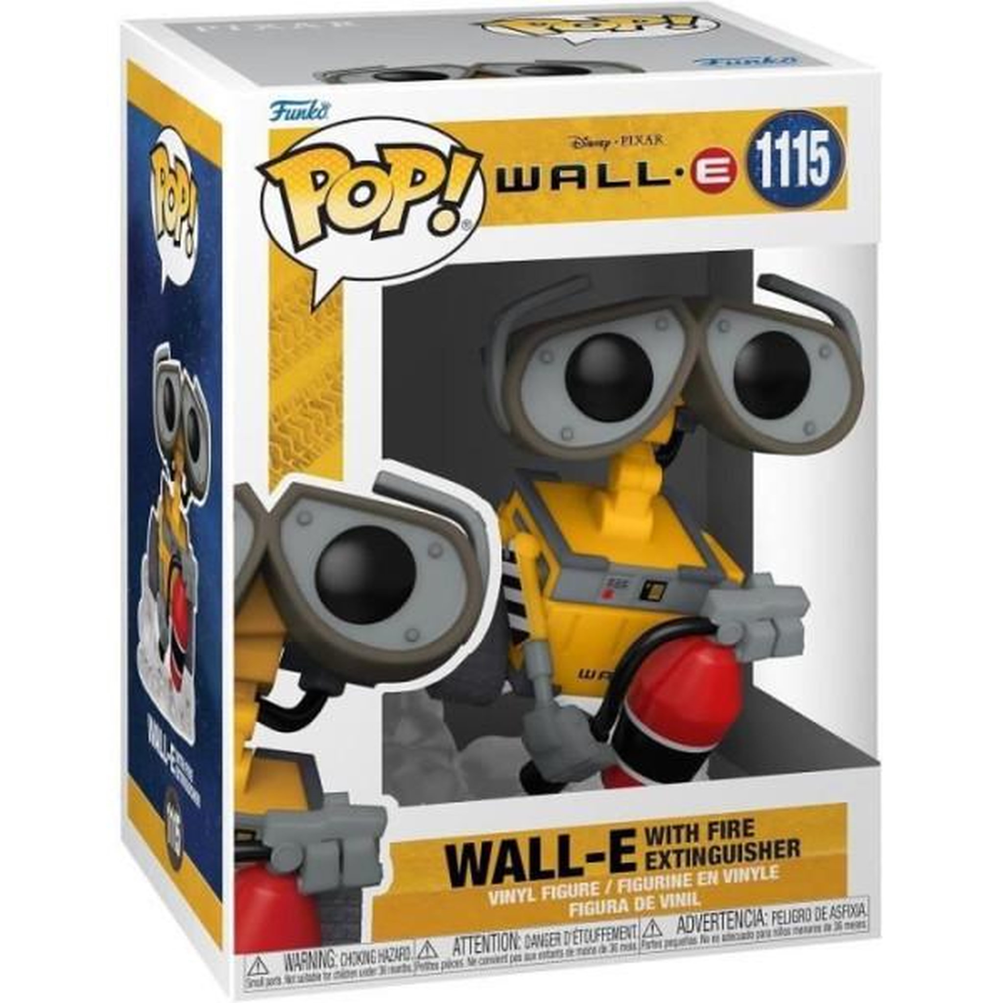 Funko Figurine Funko Pop! - Disney Pixar Wall-E - Wall-E avec son extincteur - 1 115