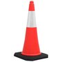 Voir la diapositive 2 : VIDAXL Cones de signalisation reflechissants a base lourde 10 pcs 75cm