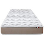 IDLITERIE Matelas latex ESSENTIEL : confort ferme et soutien précis 3 zones. Coloris disponibles : Blanc
