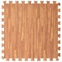 Voir la diapositive 5 : VIDAXL Tapis de sol 6 pcs Grain de bois 2,16㎡ Mousse EVA
