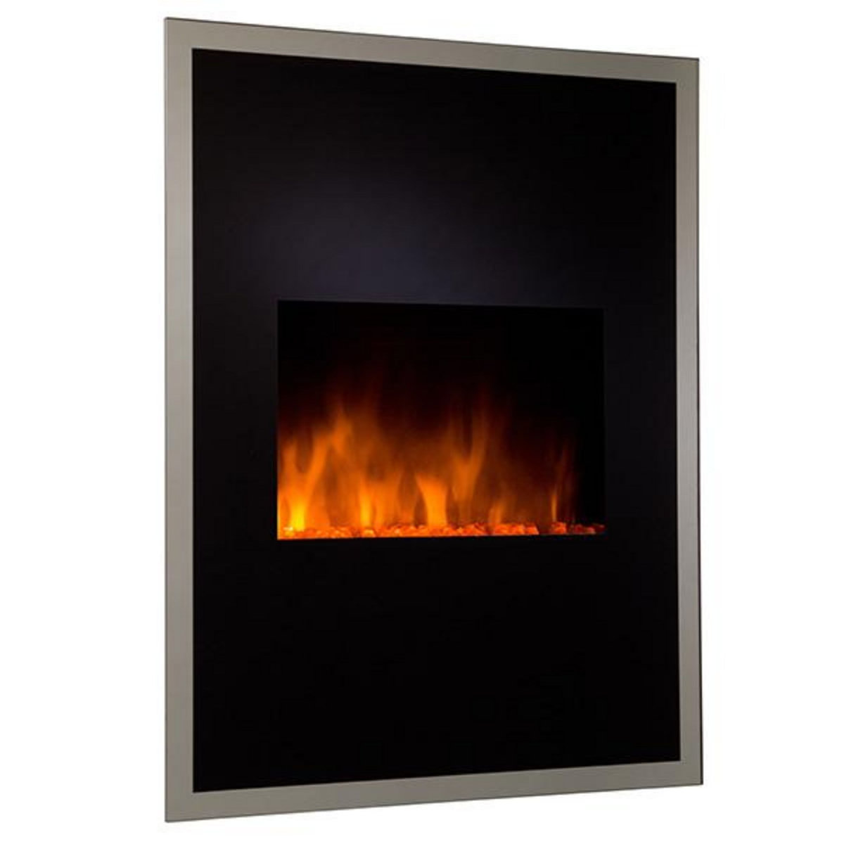 Chemin'arte Cheminée électrique 1800w noir - empire state