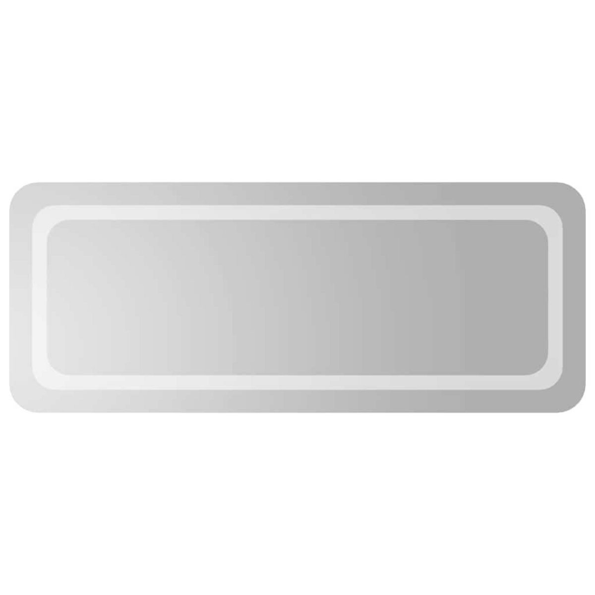 VIDAXL Miroir de salle de bain a LED 100x40 cm