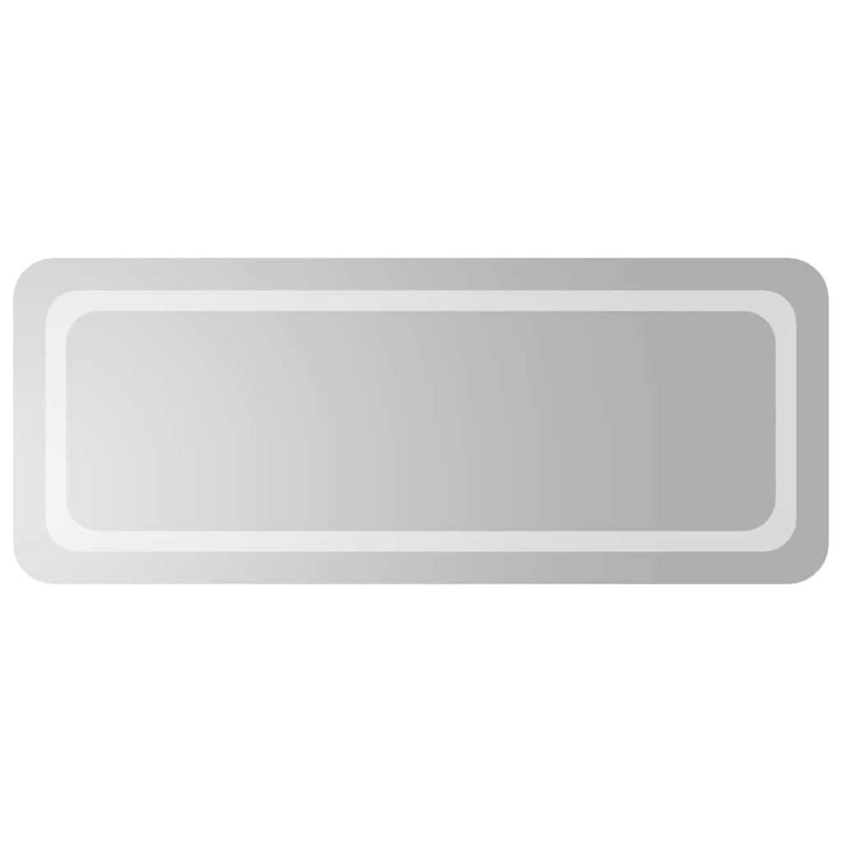 VIDAXL Miroir de salle de bain a LED 100x40 cm