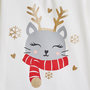 Voir la diapositive 2 : INEXTENSO Pyjama de noël fille