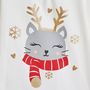 Voir la diapositive 2 : INEXTENSO Pyjama de noël fille