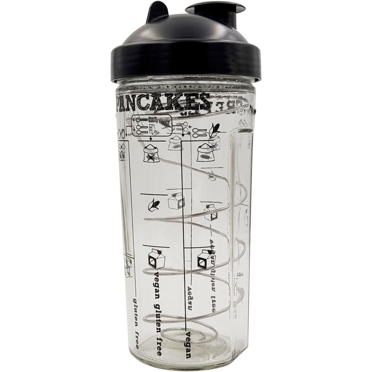 COOKUT Shaker à crepes avec spatule et livre