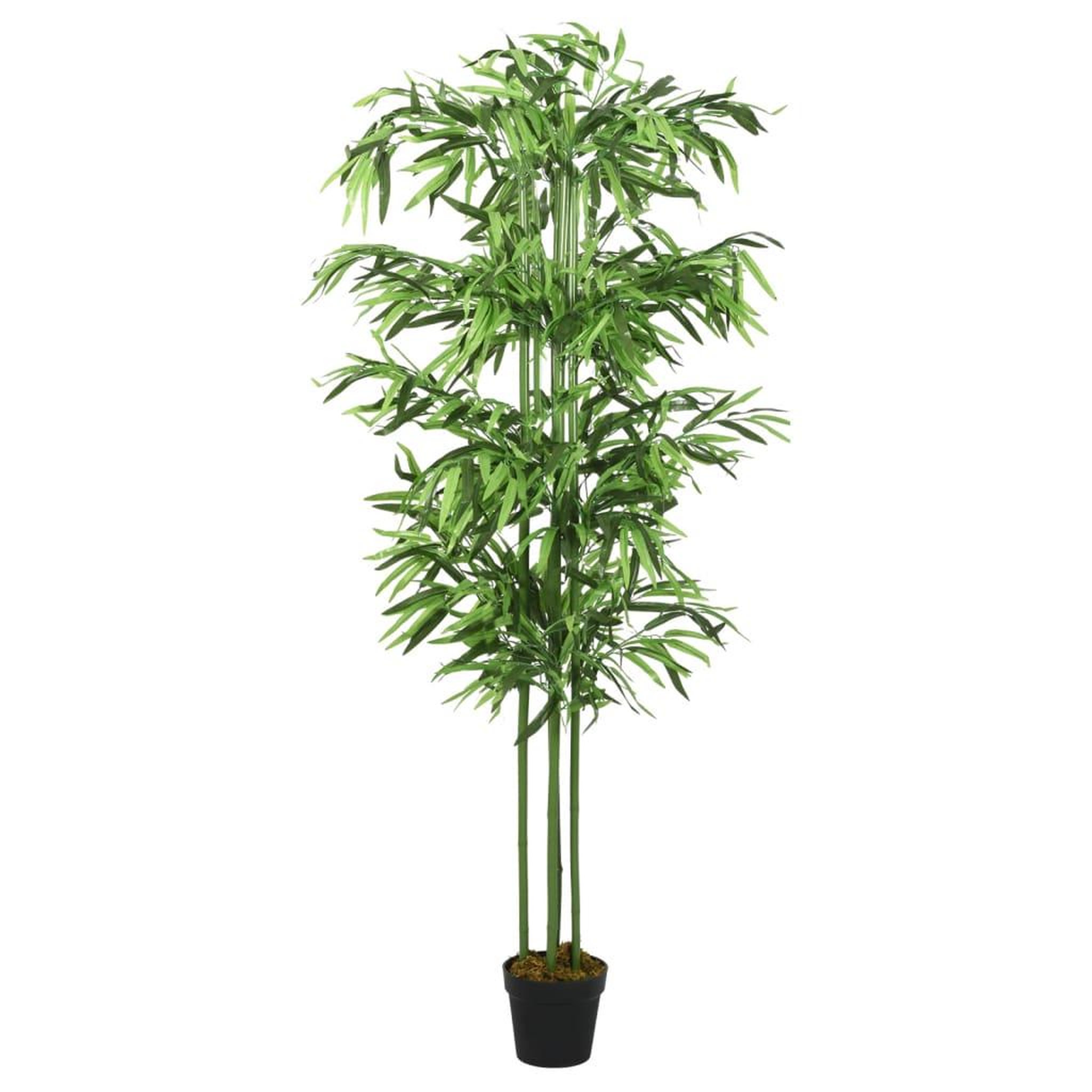 VIDAXL Bambou artificiel 864 feuilles 180 cm vert