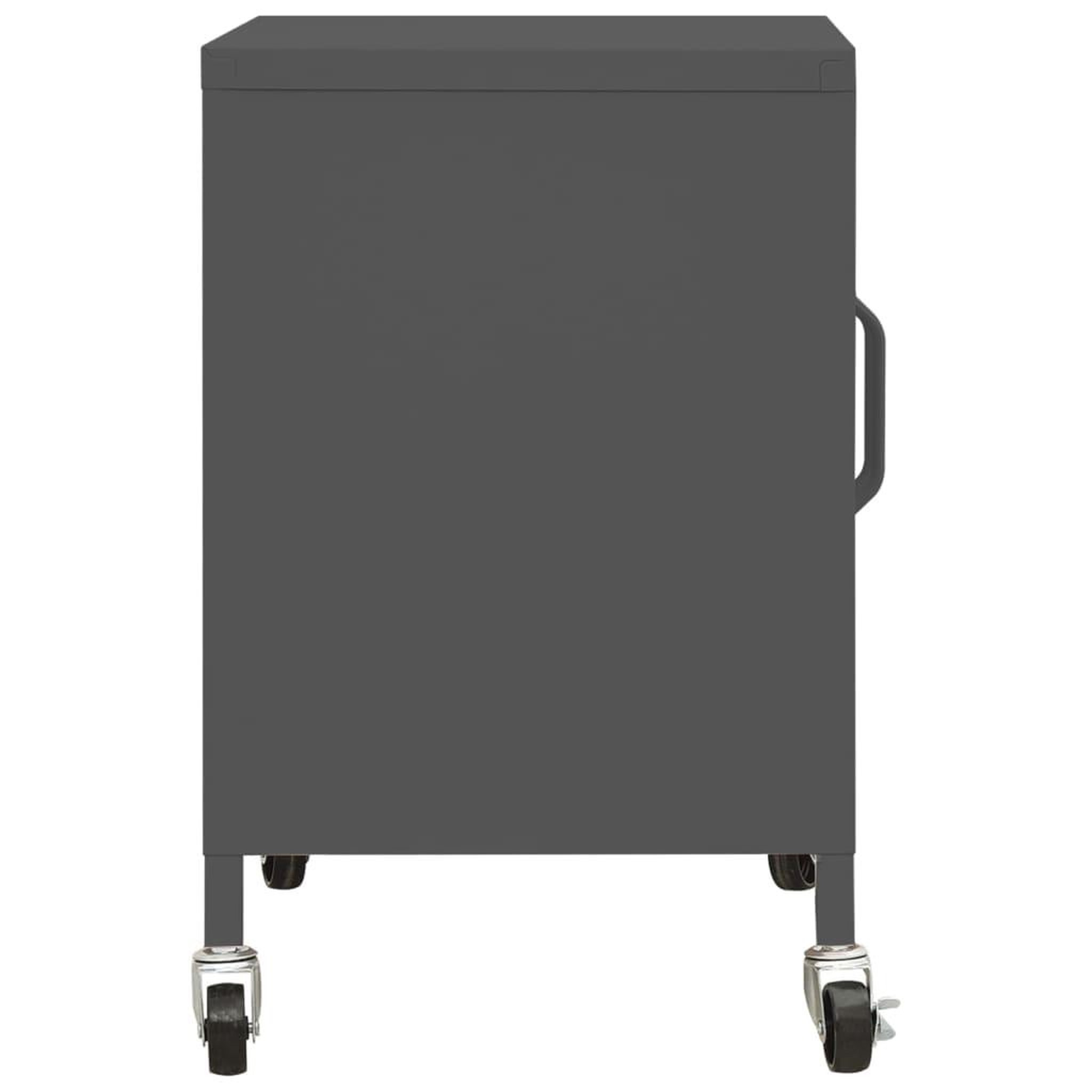 Voir la diapositive 4 : VIDAXL Armoire de rangement Anthracite 60x35x56 cm Acier