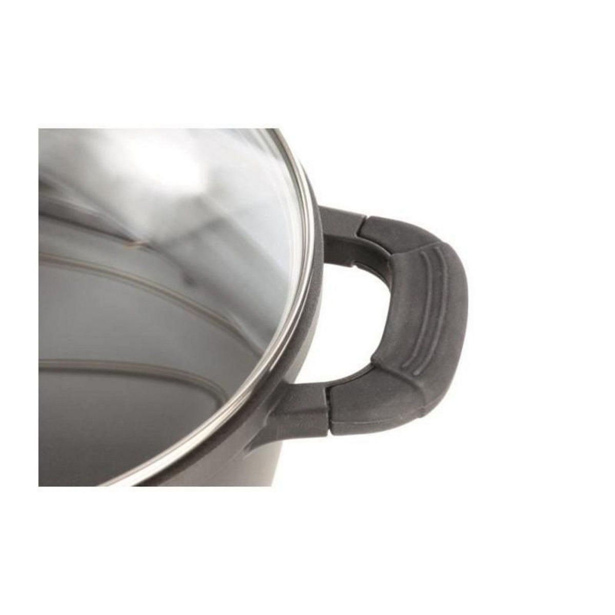 GSW Faitout fonte d'aluminium - GSW - SILCOGUSS - 28 cm - Induction - Noir