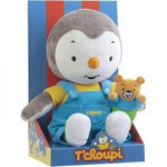 JEMINI Jemini T'choupi - Peluche Tchoupi 30 cm avec ourson