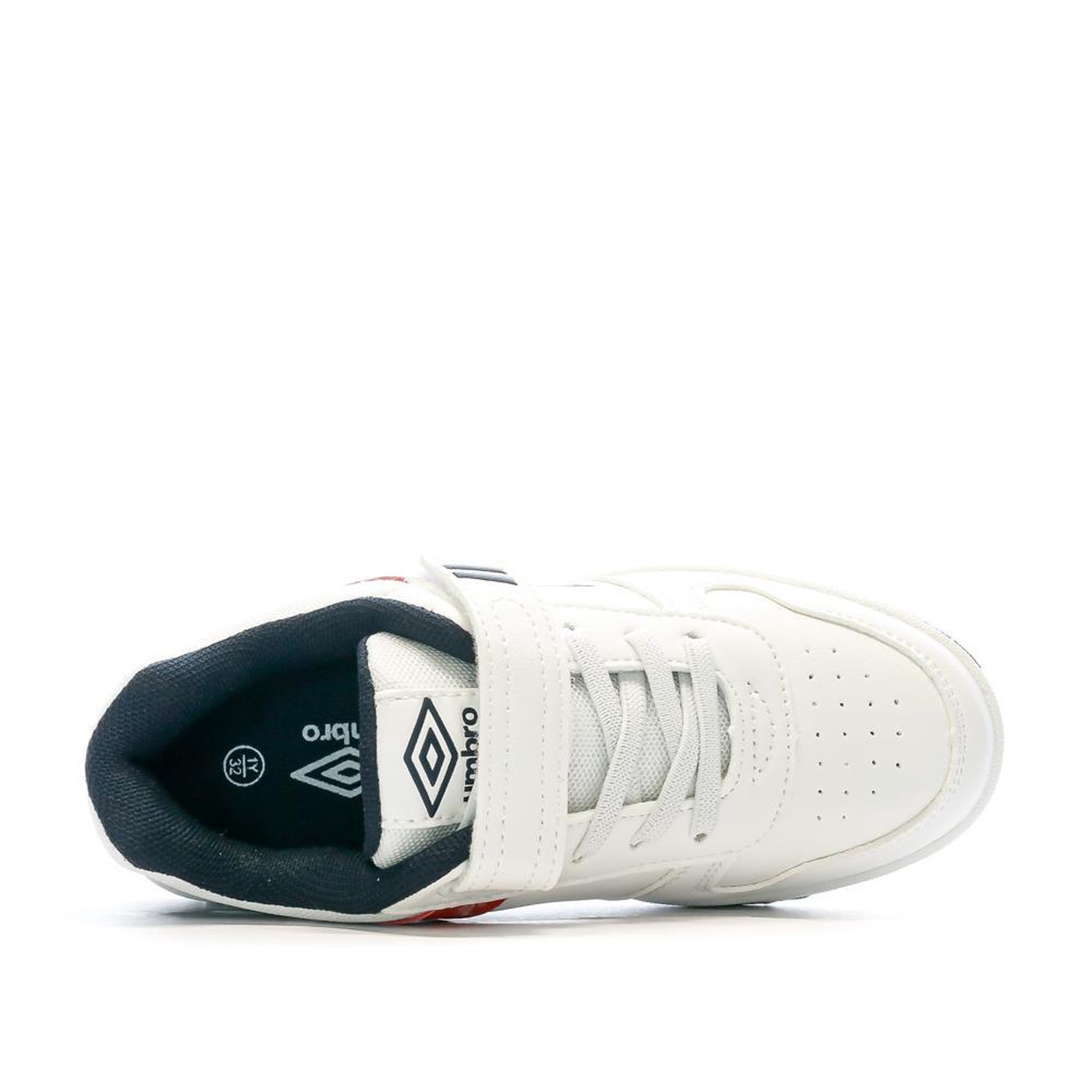 Voir la diapositive 4 : UMBRO Baskets Blanches Garçon Umbro Ovida