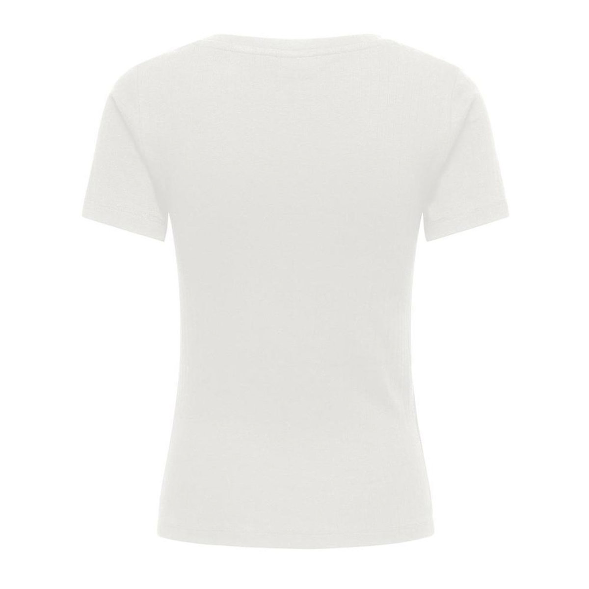 JACQUELINE DE YONG T-shirt Blanc Femme JDY Vaya 15378833