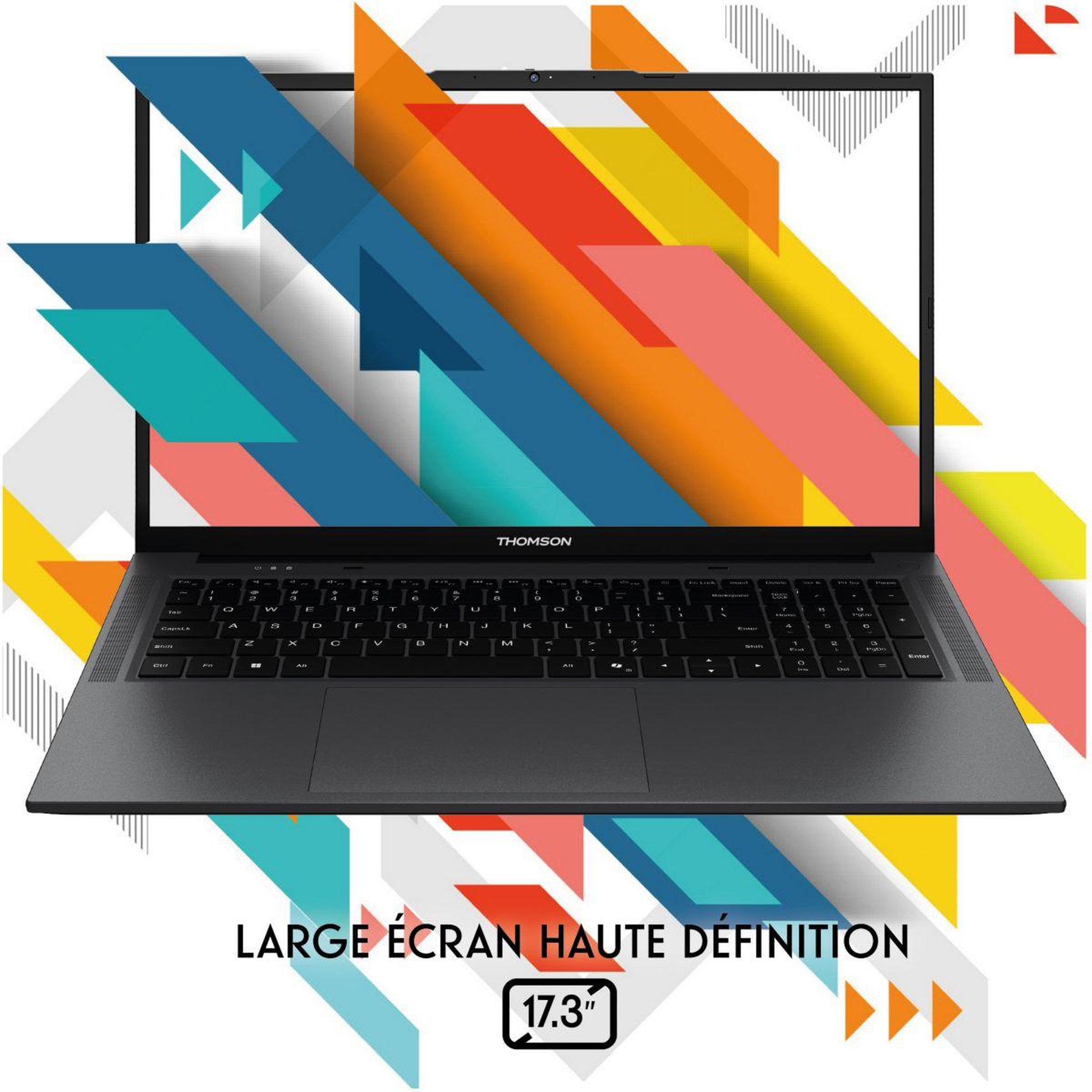 Voir la diapositive 3 : THOMSON Ordinateur portable n17r5-16tu512 17  amd ryzen 5 7530u 16 go ram ddr4 ssd 512 go