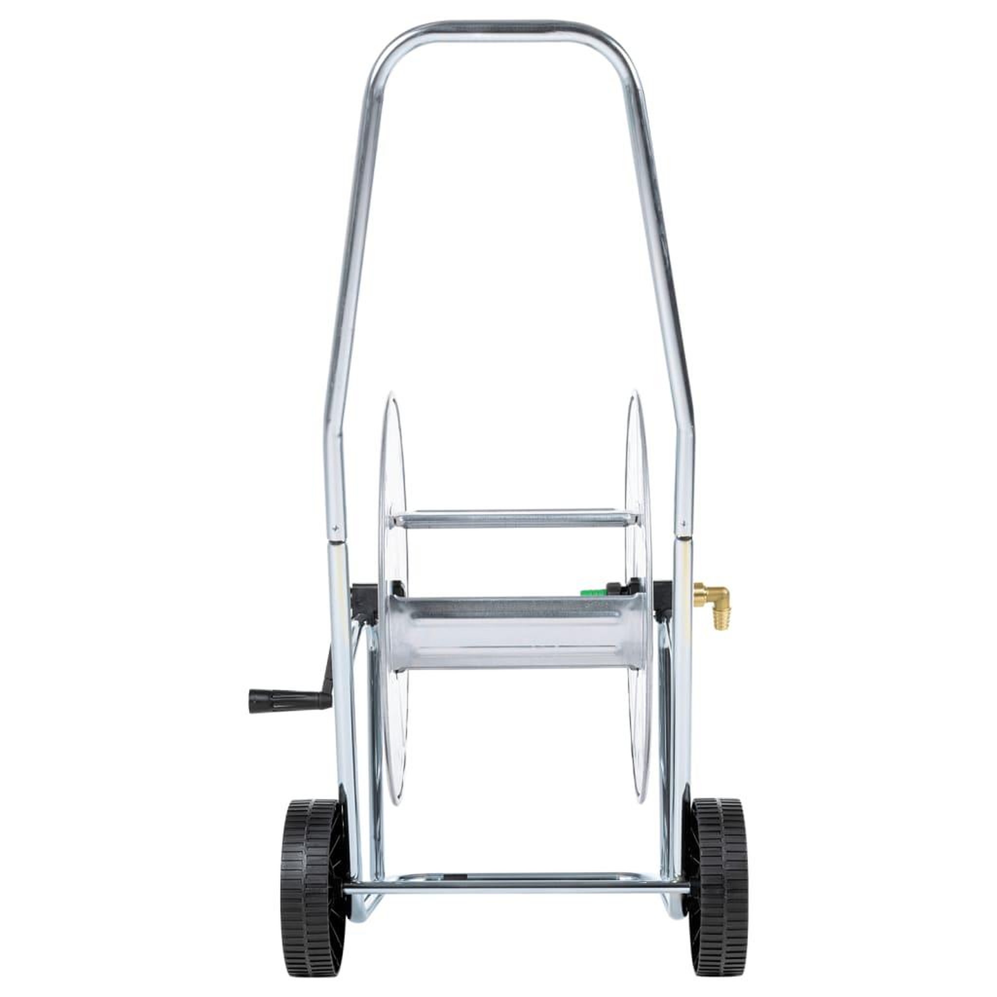 Voir la diapositive 5 : VIDAXL Chariot d'enrouleur pour tuyau de 80 m 3/4  acier