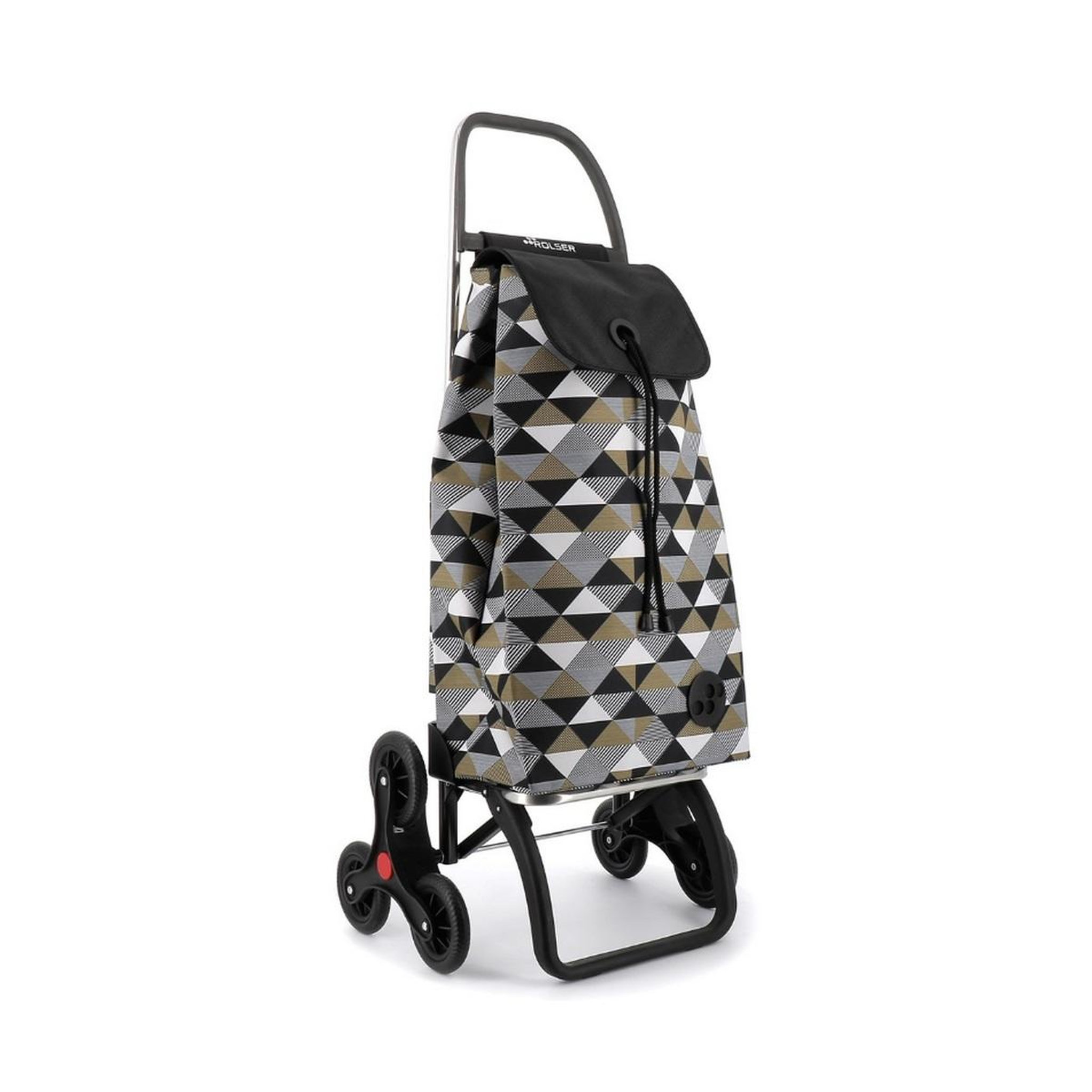 Voir la diapositive 2 : Rolser Poussette de marché 6 roues noir - IMX391 NEGRO