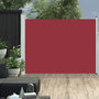 Voir la diapositive 1 : VIDAXL Auvent lateral retractable de patio 140x500 cm Rouge