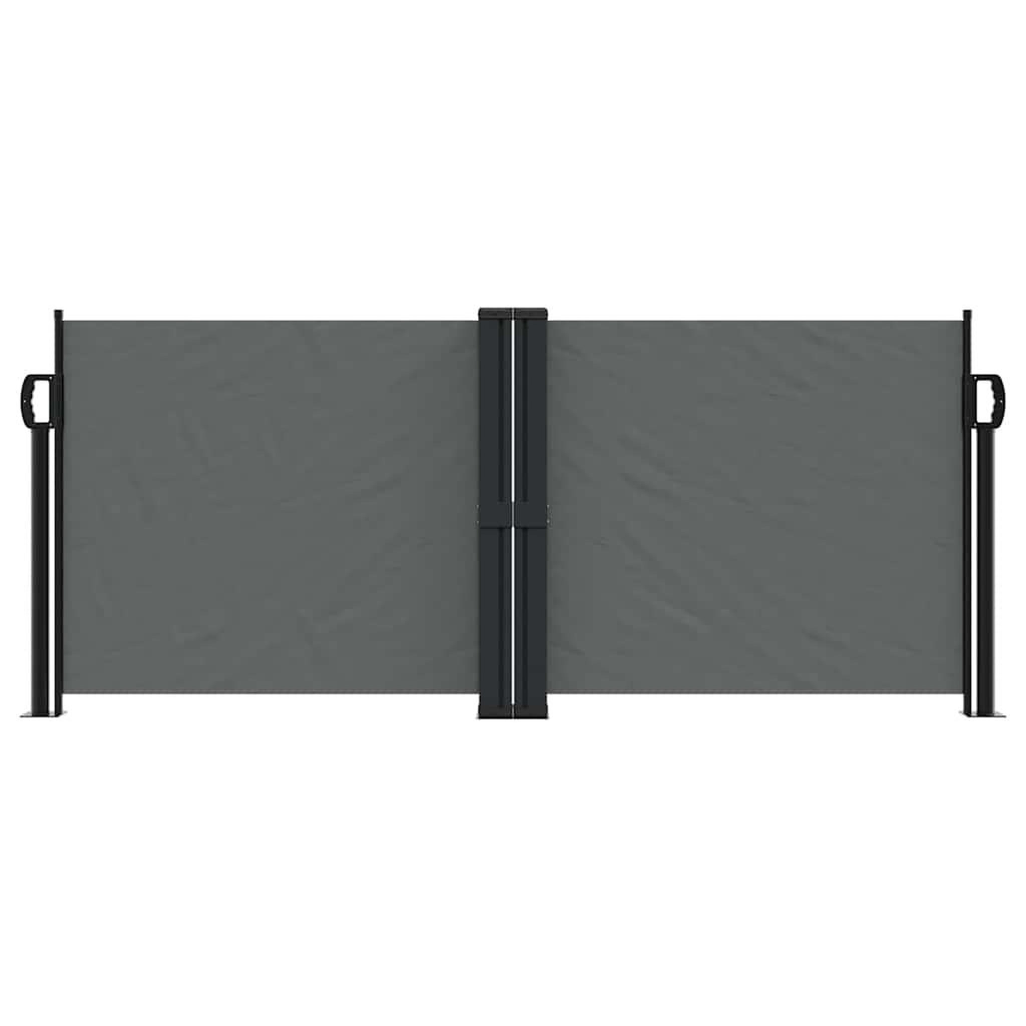 Voir la diapositive 3 : VIDAXL Auvent lateral retractable anthracite 100x600 cm