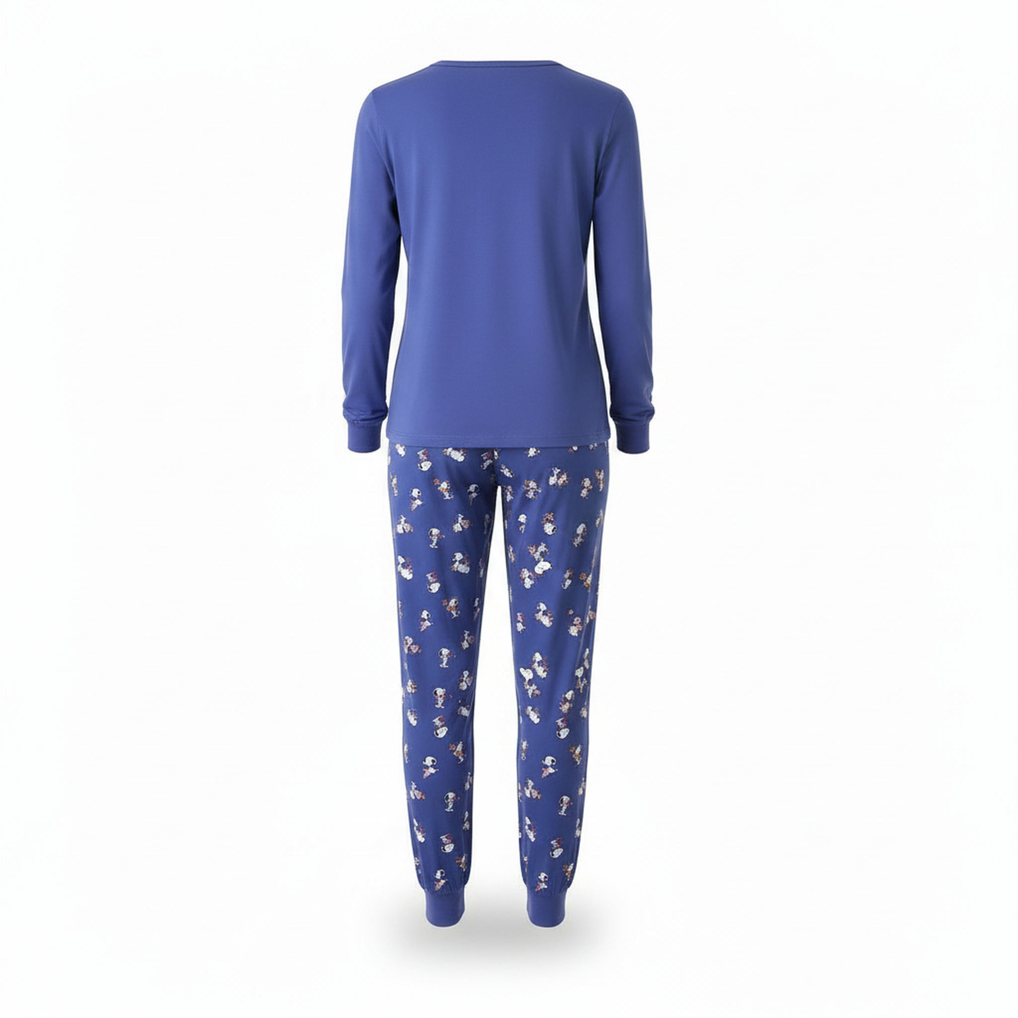 Voir la diapositive 3 : OZABI Ozabi ensemble pyjama femme léger broderie motif fantaisie