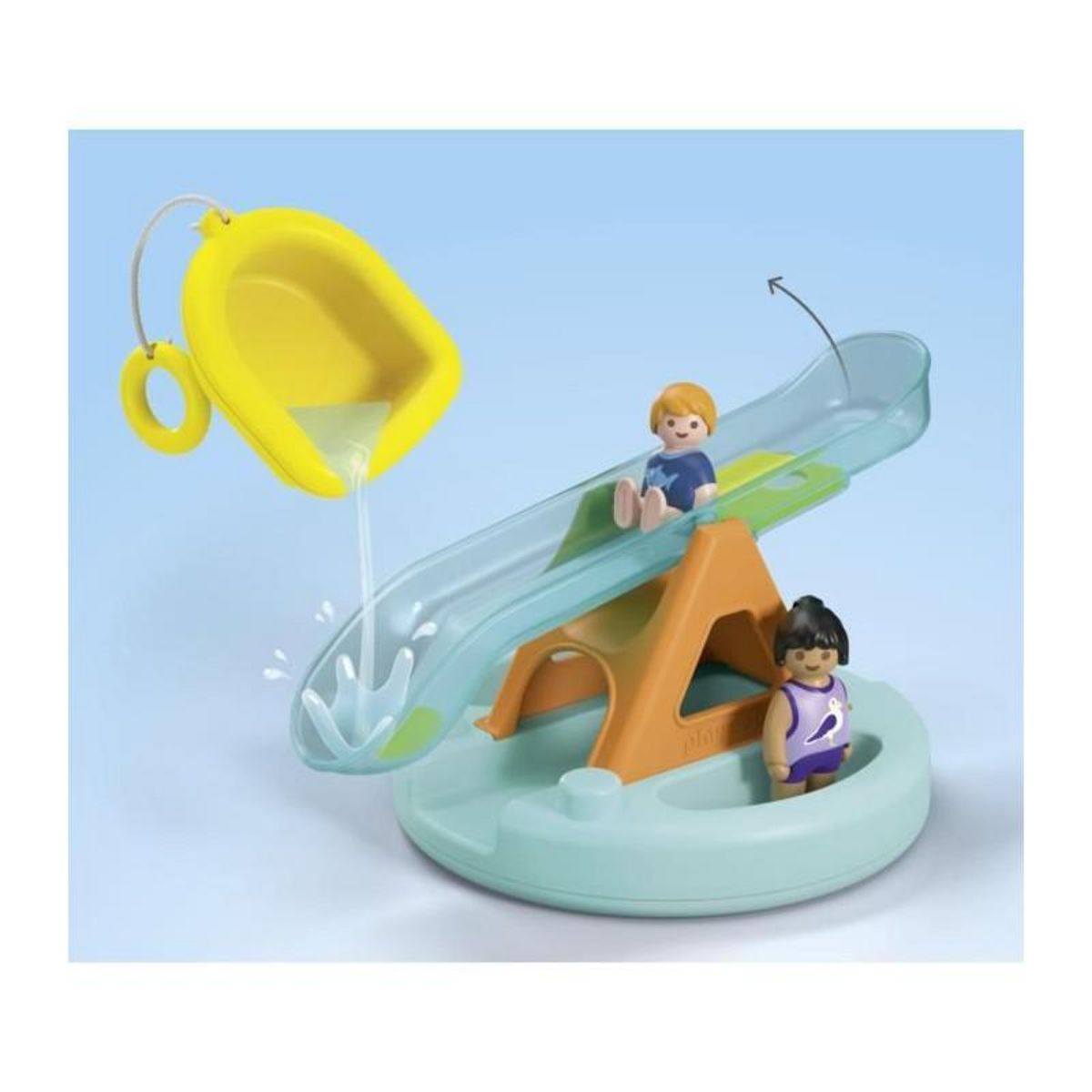 PLAYMOBIL Jouet Playmobil Junior 71687 avec toboggan aquatique