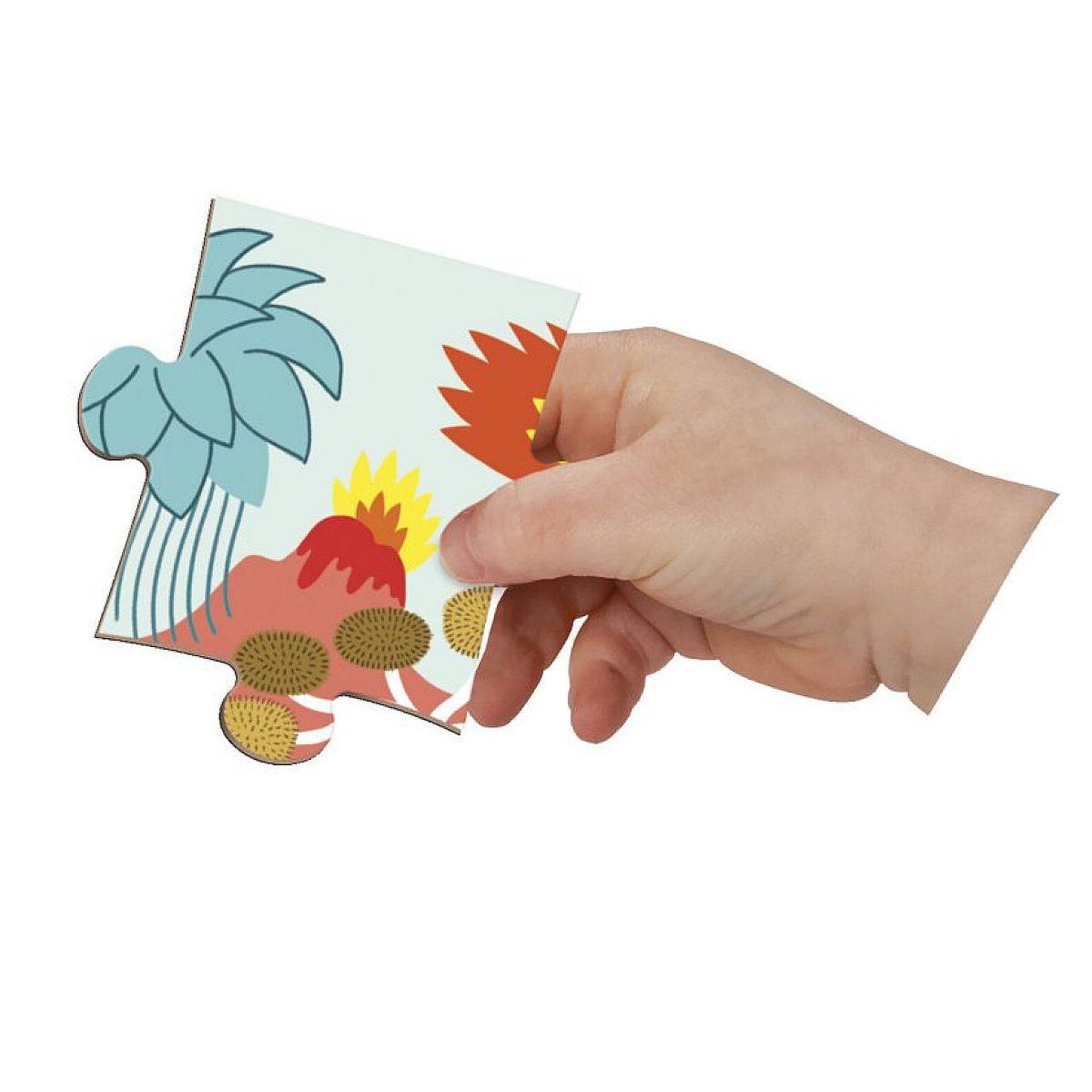 Voir la diapositive 3 : JANOD Magneti puzzle dino 24 pcs