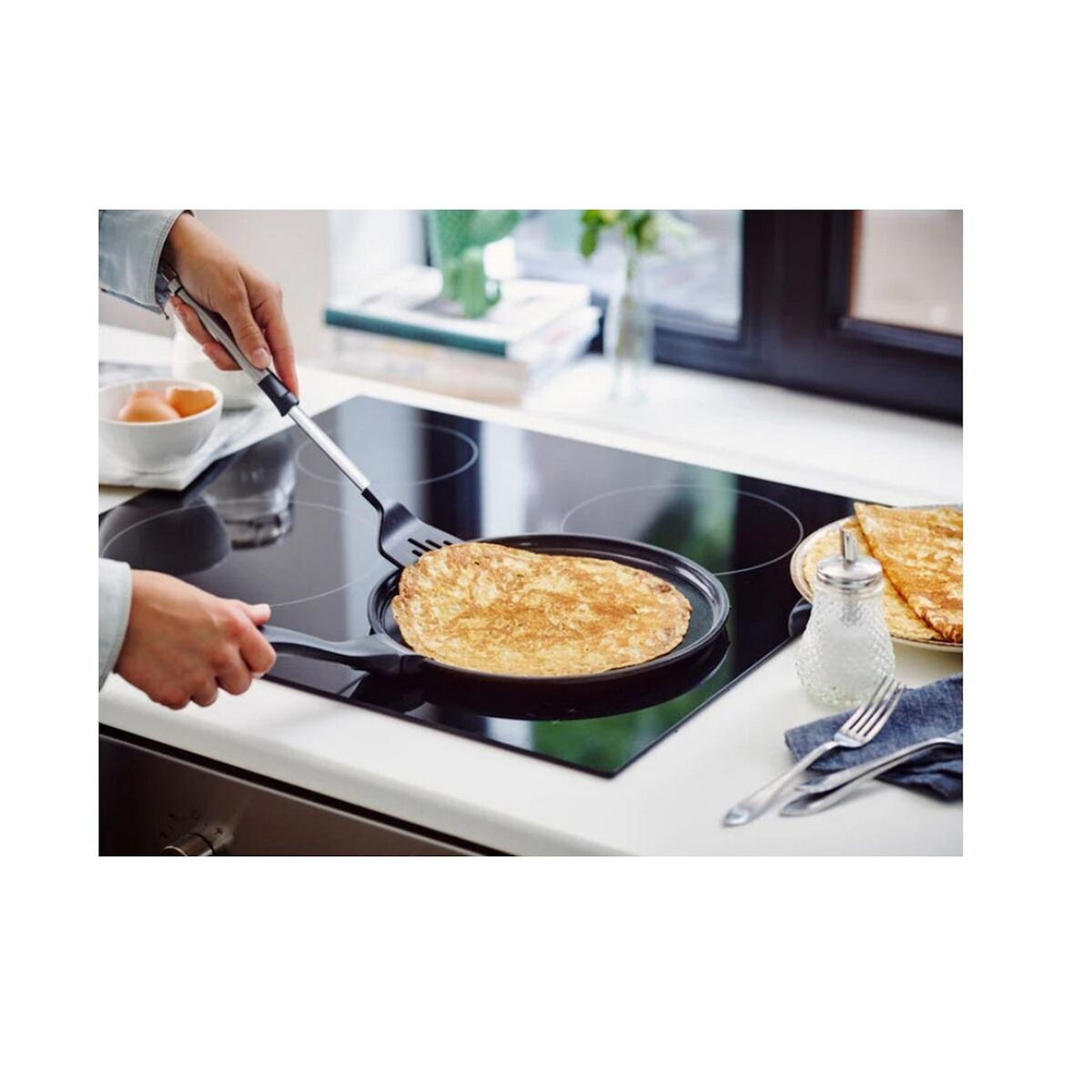 Beka Crepière fonte d'aluminium 25cm noir - 101695