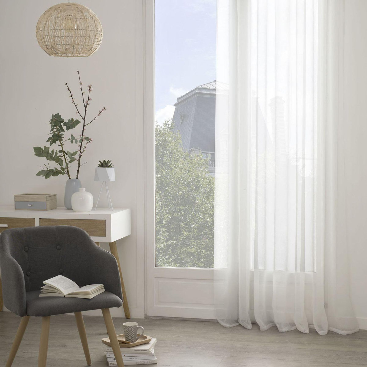 ATMOSPHERA Voilage Georgette