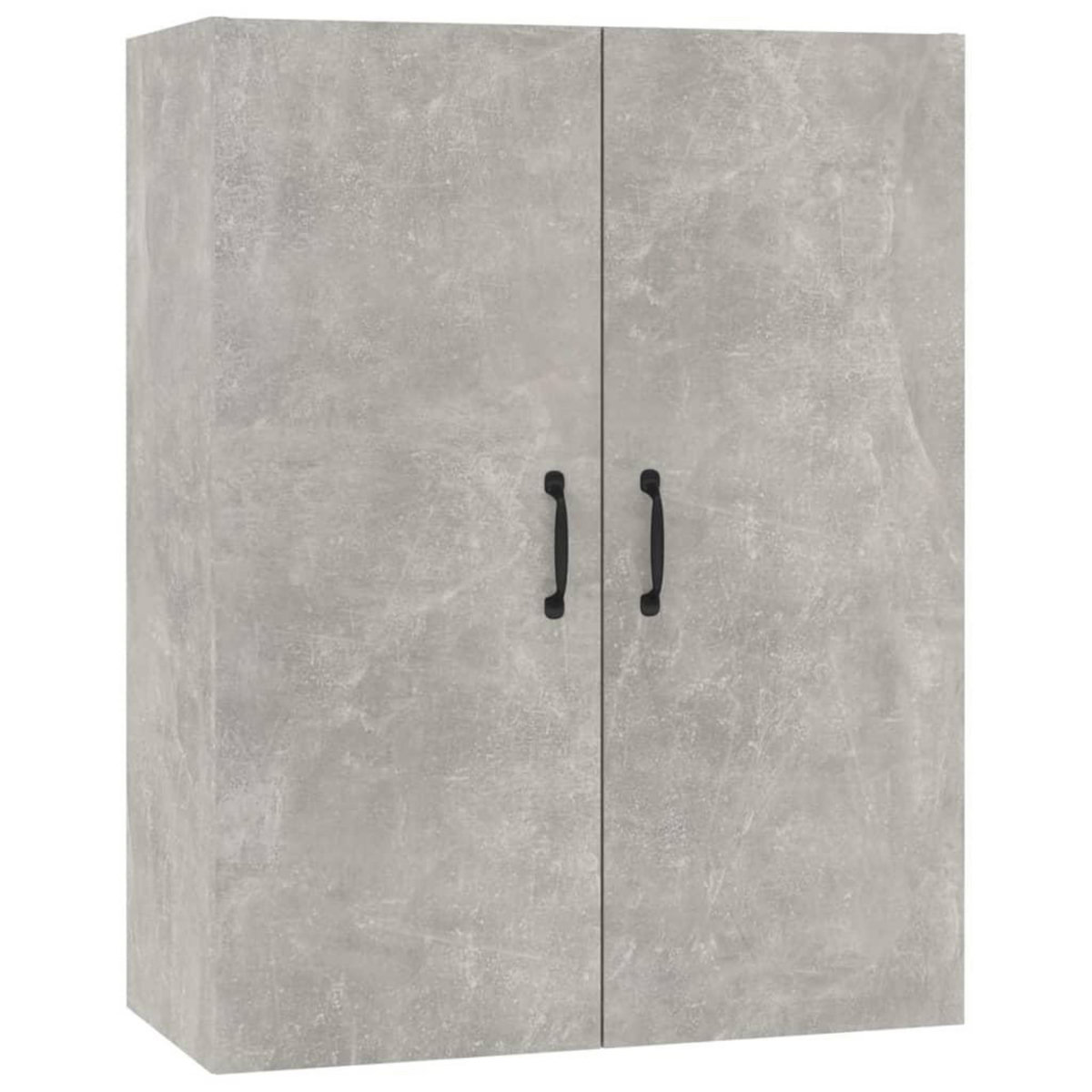 VIDAXL Armoire suspendue Gris beton 69,5x34x90 cm Bois d'ingenierie