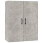 Voir la diapositive 2 : VIDAXL Armoire suspendue Gris beton 69,5x34x90 cm Bois d'ingenierie