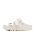 Birkenstock Sandales Blanches Femme Birkenstock Florida. Coloris disponibles : Blanc