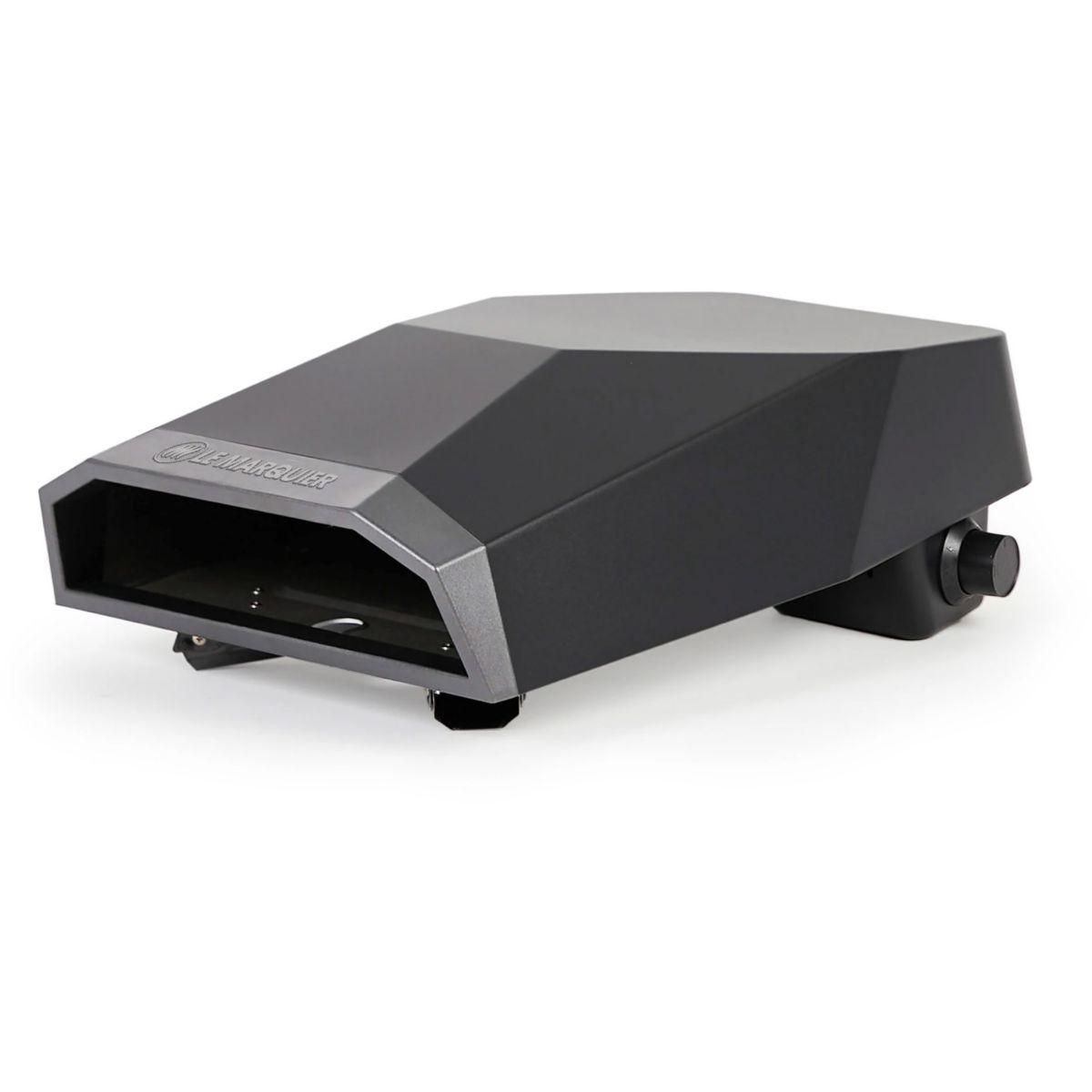 Le marquier Four à pizza gaz FPG12D noir pizza 30 cm, préchauffage 15 min, jusqu'à 500°C