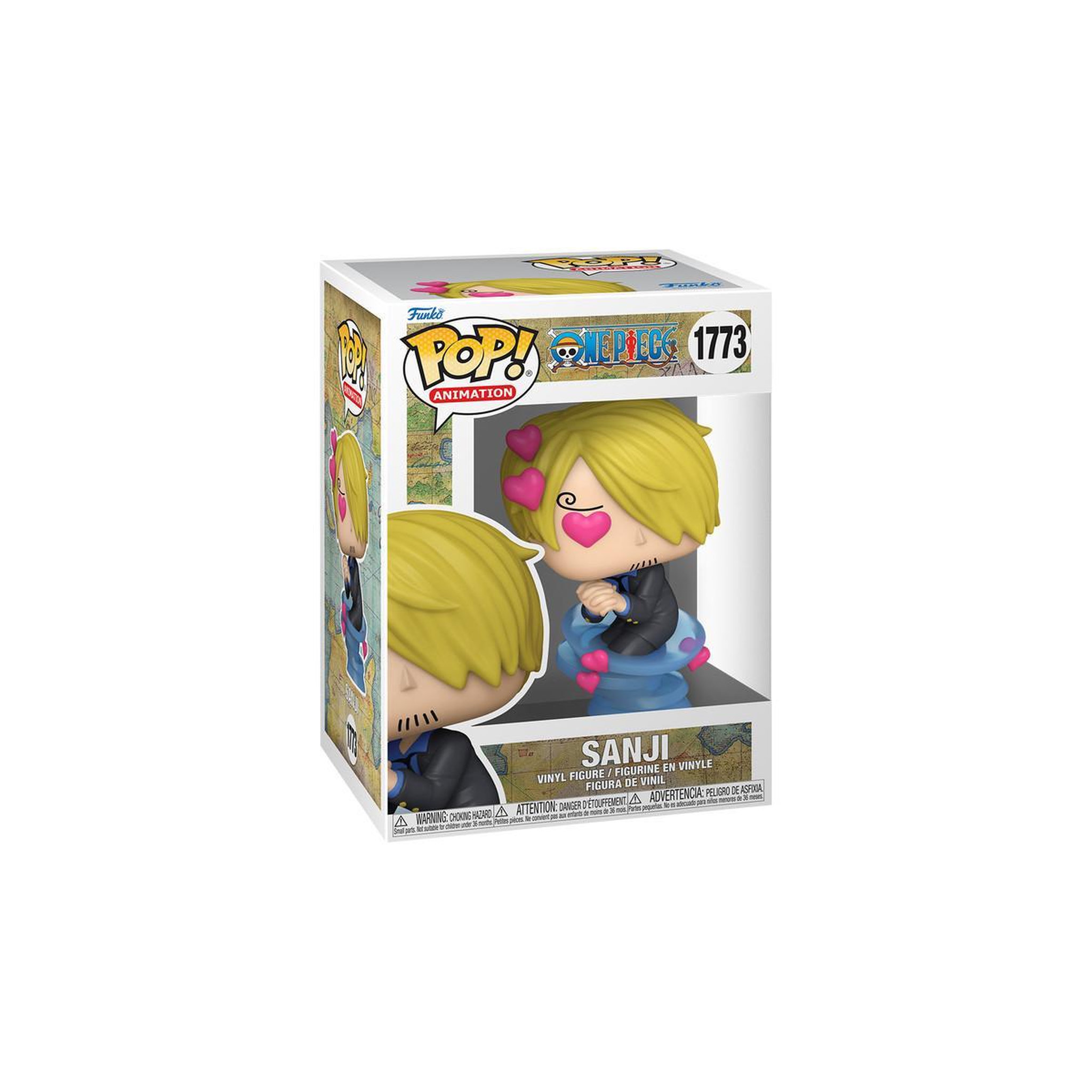 Voir la diapositive 3 : Funko Figurine Funko Pop Animation One Piece Refresh Sanji
