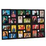 Voir la diapositive 1 : VIDAXL Collage de cadres photo pour photo de 24x(10x15 cm) Noir MDF