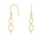 Voir la diapositive 1 : L'ATELIER D'AZUR Boucles d'Oreilles Pendantes et Torsadées Or Jaune - Femme