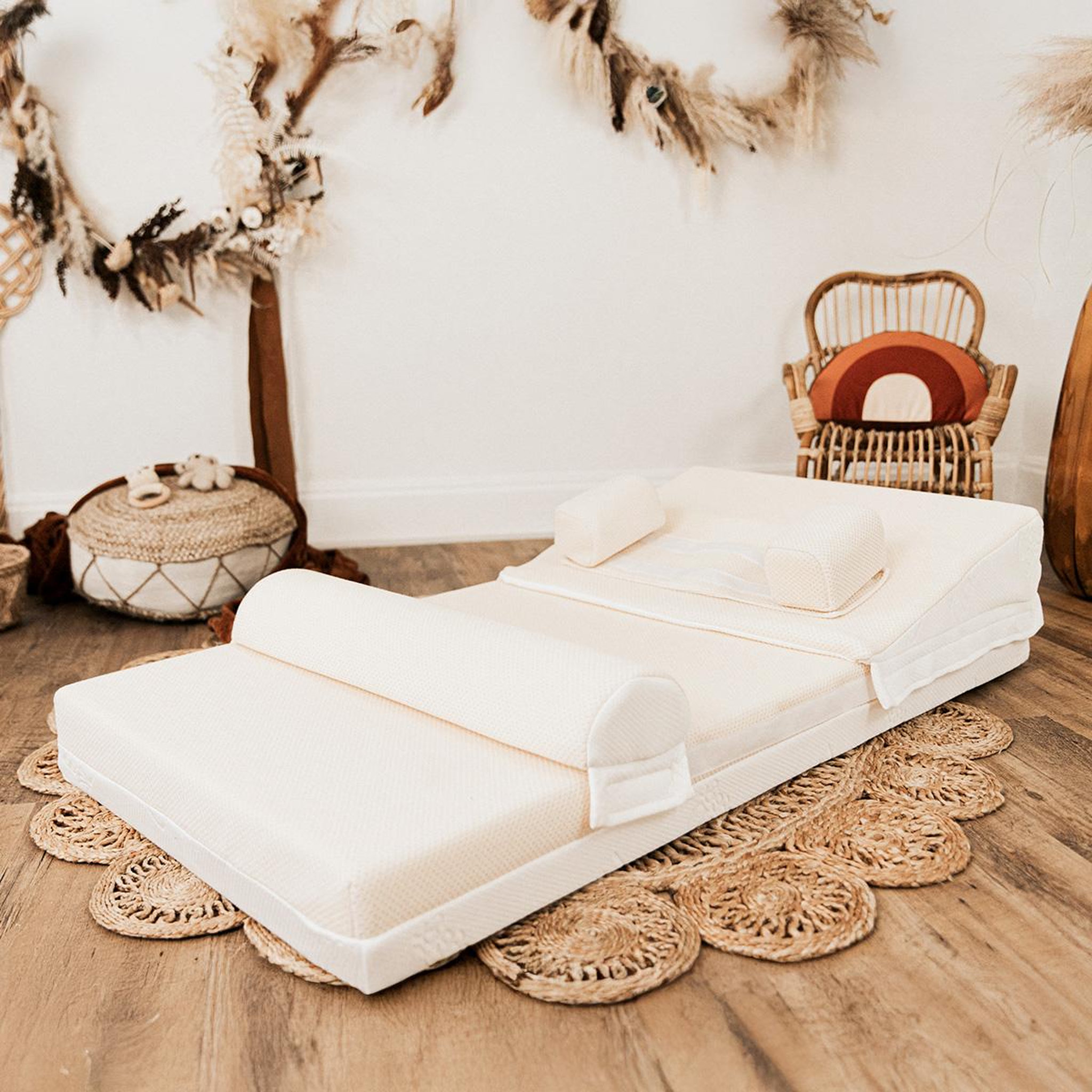 Voir la diapositive 2 : MINEA Minea | kit complet minea bébé | matelas mousse hd + accessoires
