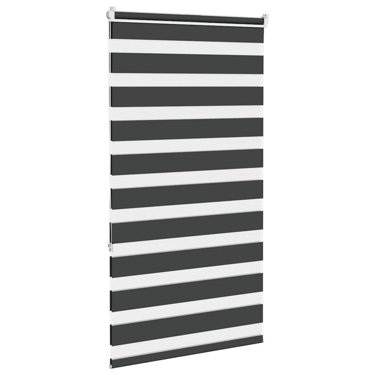VIDAXL Store zebre noir 75x150 cm largeur du tissu 70,9 cm polyester