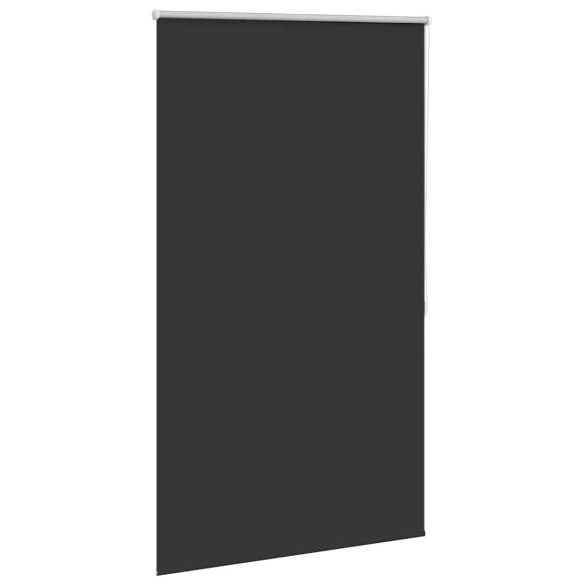 Voir la diapositive 3 : VIDAXL Store enrouleur occultant 84,4 x 175 cm, largeur du tissu 80 cm, noir