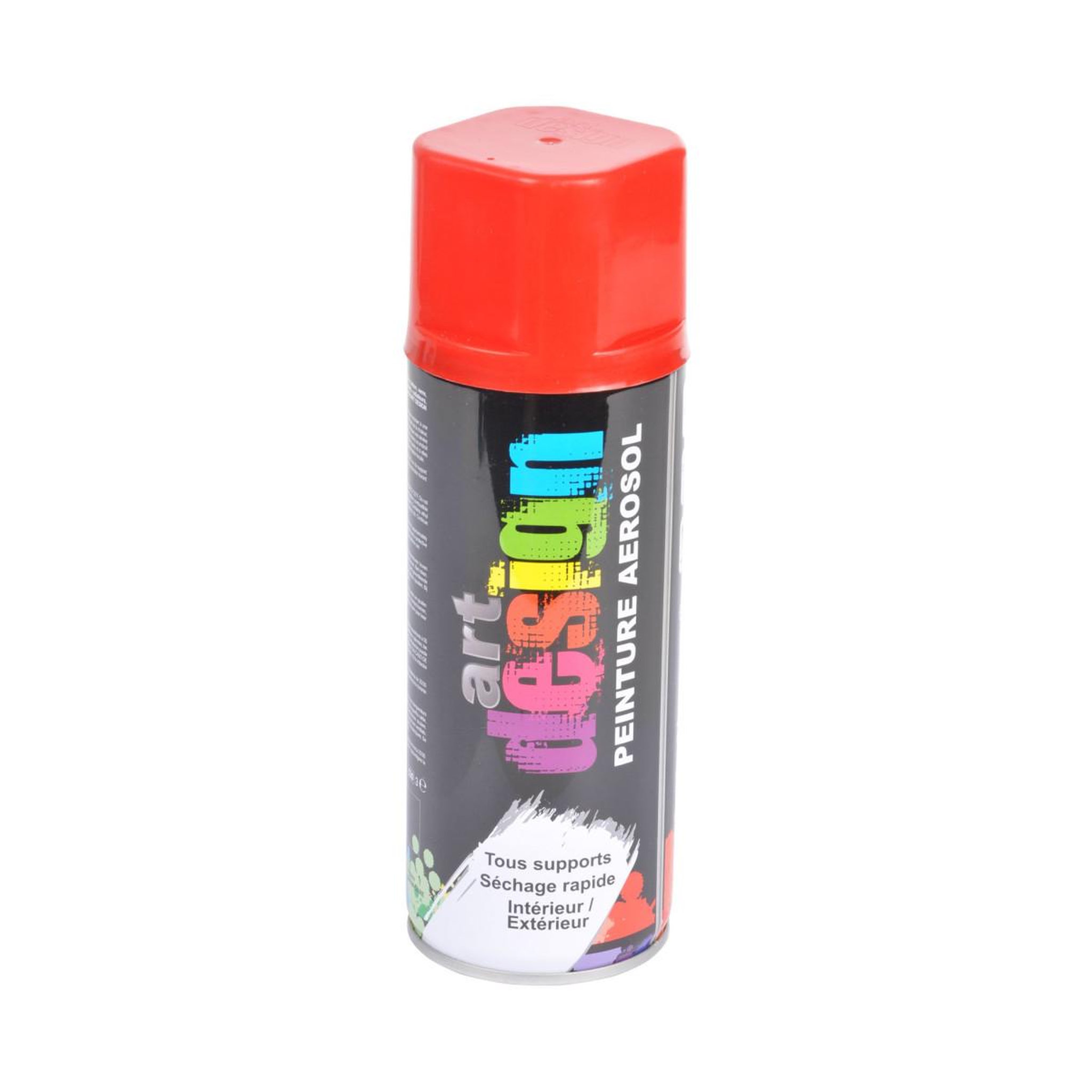 HOMEA Bombe de Peinture  Séchage Rapide  400ml Rouge
