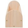 Voir la diapositive 4 : VIDAXL Mangeoire a foin pour lapins 28x10x10 cm bois massif de sapin