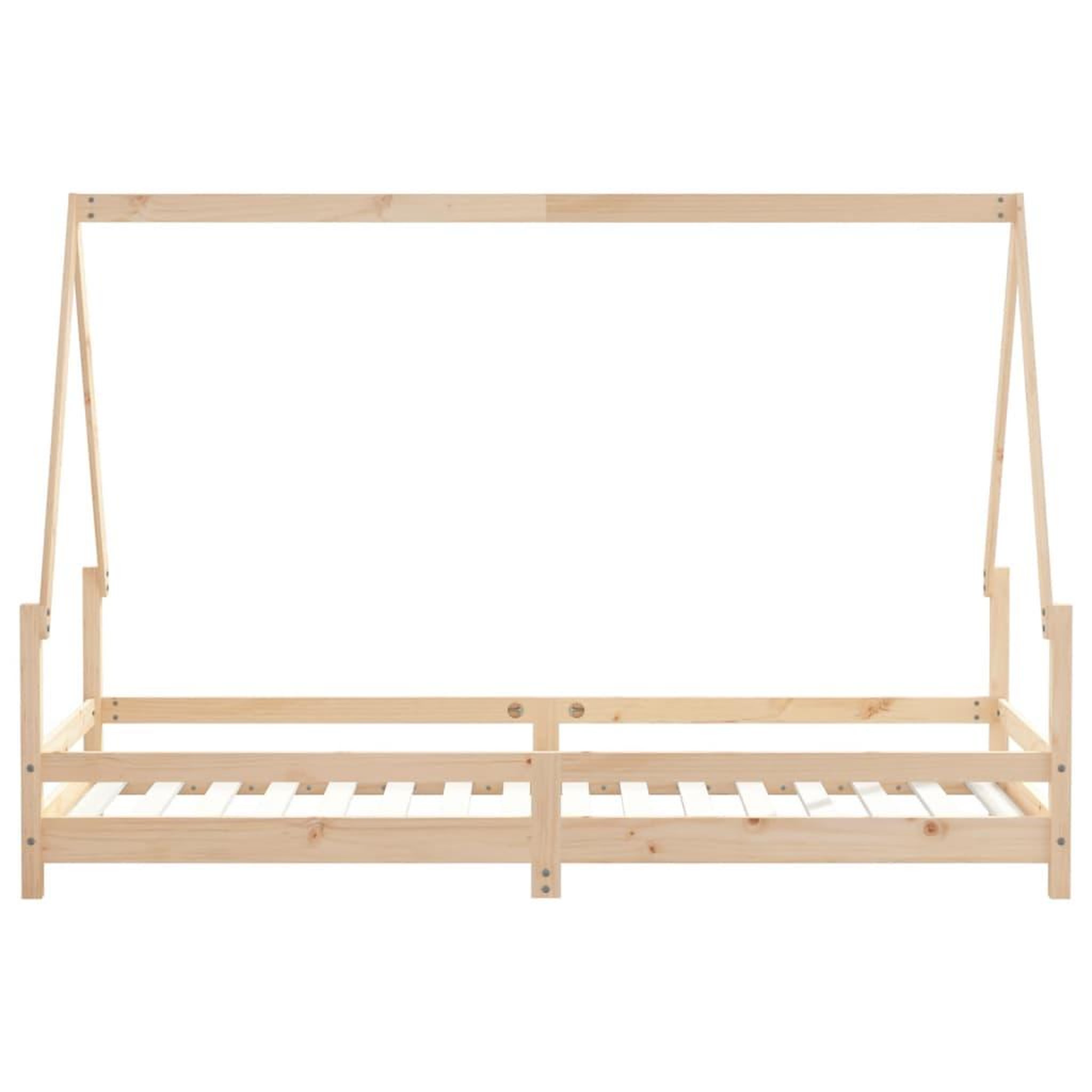 Voir la diapositive 5 : VIDAXL Cadre de lit pour enfants 90x200 cm bois de pin massif