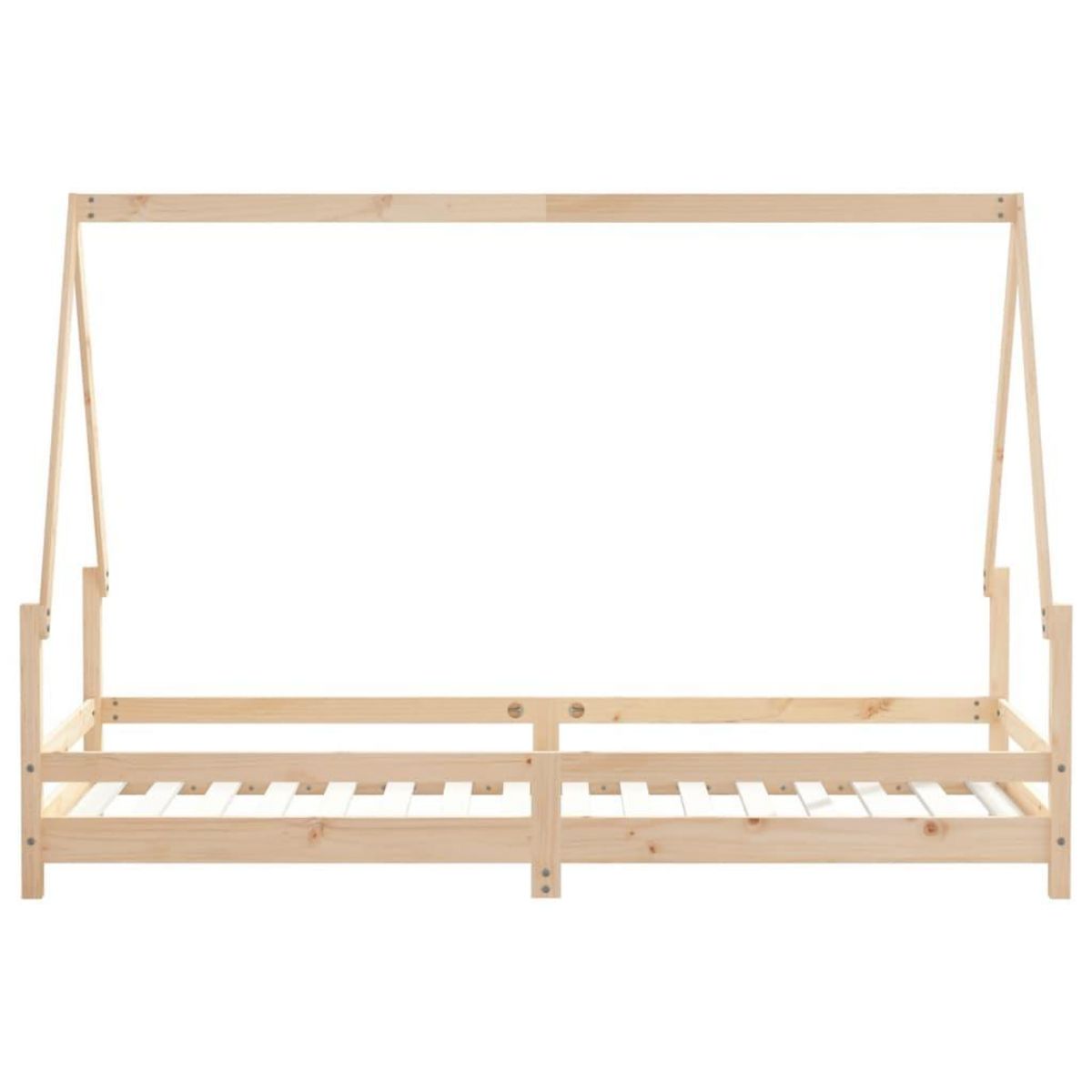 VIDAXL Cadre de lit pour enfants 90x200 cm bois de pin massif