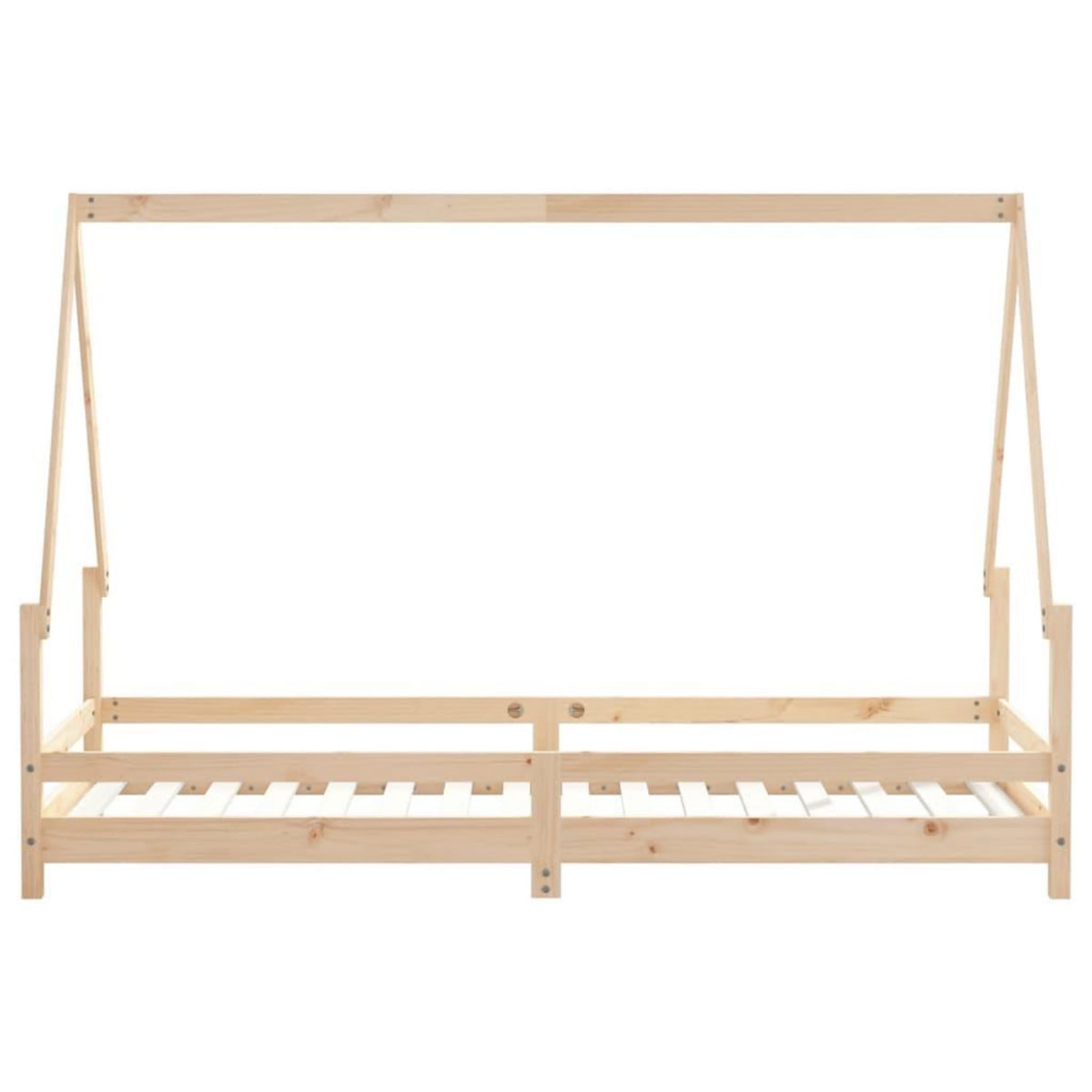 VIDAXL Cadre de lit pour enfants 90x200 cm bois de pin massif