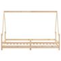 Voir la diapositive 5 : VIDAXL Cadre de lit pour enfants 90x200 cm bois de pin massif