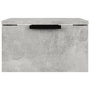 Voir la diapositive 4 : VIDAXL Tables de chevet murales 2 pcs Gris beton 34x30x20 cm