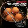 Voir la diapositive 6 : FM PROFESSIONAL Ecumoire de cuisine inox 46,5 cm FM Professional Divers