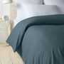 Voir la diapositive 1 : ACTUEL Housse de couette unie en percale de coton 70 fils - collection permanente