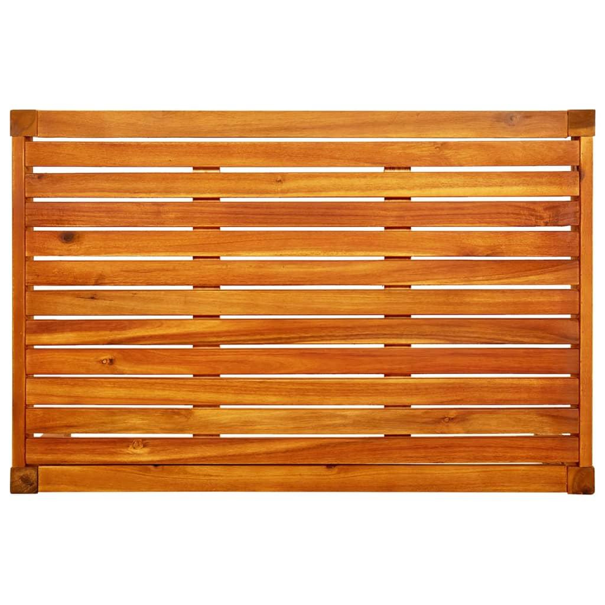 Voir la diapositive 5 : VIDAXL Table de jardin 85x57x29 cm bois d'acacia massif