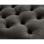 Voir la diapositive 6 : LISA DESIGN Walter - pouf chesterfield en velours - pieds bois