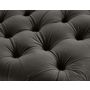 Voir la diapositive 6 : LISA DESIGN Walter - pouf chesterfield en velours - pieds bois
